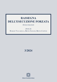 Rassegna dell'esecuzione forzata - Vol. 3 - Librerie.coop