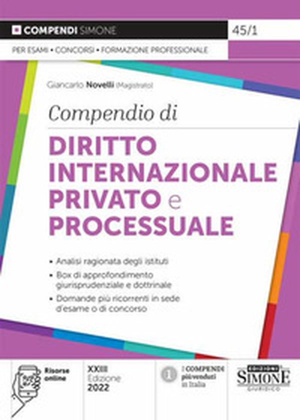Compendio di diritto internazionale privato e processuale - Librerie.coop Compendio di diritto internazionale privato e processuale - Librerie.coop