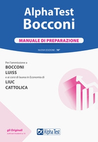 Alpha Test. Bocconi. Manuale di preparazione - Librerie.coop