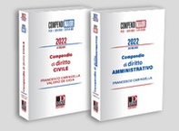 Kit compendi maior 2022: Compendio di diritto civile-Compendio di diritto amministrativo - Librerie.coop