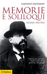 Memorie e soliloqui. Diario 1922-1923 - Librerie.coop