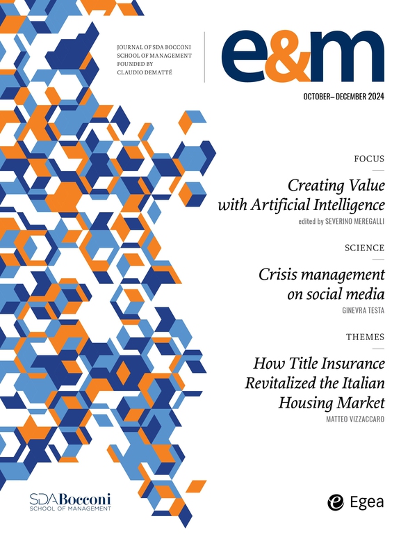 Economics & Management 4/2024 - Librerie.coop Economics & Management 4/2024 - Librerie.coop