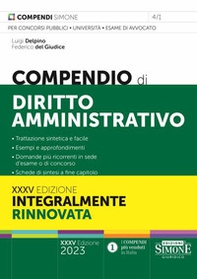 Compendio di diritto amministrativo - Librerie.coop Compendio di diritto amministrativo - Librerie.coop