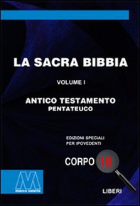 La Sacra Bibbia - Vol. 1 - Librerie.coop