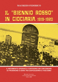 Il «biennio rosso» in Ciociaria 1919-1920. Il movimento operaio e contadino nei circondari di Frosinone e Sora tra dopoguerra e fascismo - Librerie.coop