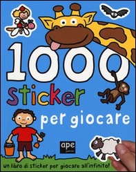 1000 sticker per giocare - Librerie.coop