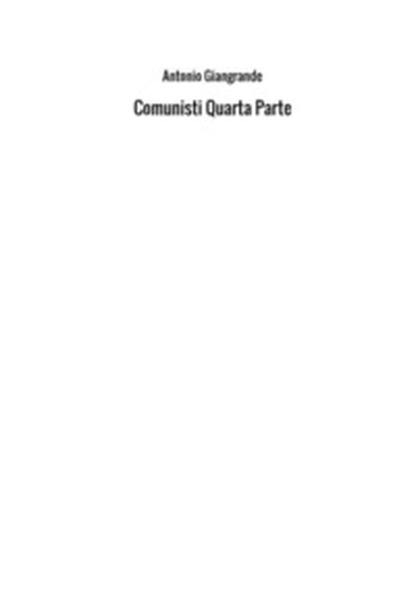 Comunisti - Librerie.coop Comunisti - Librerie.coop