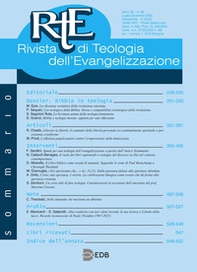 RTE Rivista di teologia dell'evangelizzazione - Vol. 58 - Librerie.coop