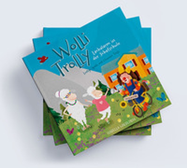 Wolli Trolly. Lachalarm in der Schafschule. Lustige Späße mit Clownin Trolli - Librerie.coop