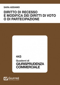 Diritto di recesso e modifica dei diritti di voto o di partecipazione - Librerie.coop