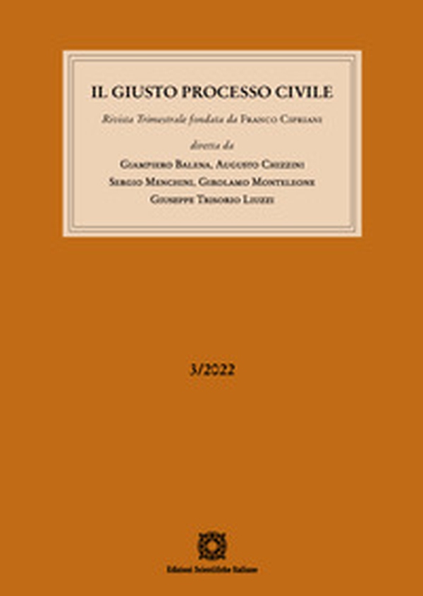 Il giusto processo civile - Vol. 3 - Librerie.coop Il giusto processo civile - Vol. 3 - Librerie.coop