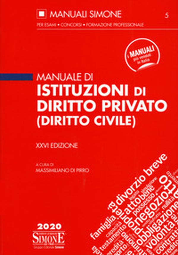 Manuale di istituzioni di diritto privato (diritto civile) - Librerie.coop Manuale di istituzioni di diritto privato (diritto civile) - Librerie.coop