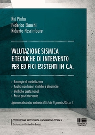 Valutazione sismica e tecniche di intervento per edifici esistenti in c.a. - Librerie.coop