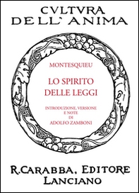 Lo spirito delle leggi - Librerie.coop
