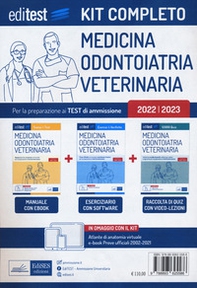 Kit completo test Medicina, Odontoiatria, Veterinaria 2022: manuale di teoria e test-Raccolta di 12.000 quiz-Esercizi e verifiche. Con i test ufficiali risolti e commentati - Librerie.coop