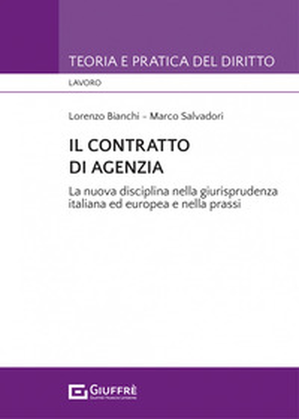 Il contratto di agenzia - Librerie.coop Il contratto di agenzia - Librerie.coop