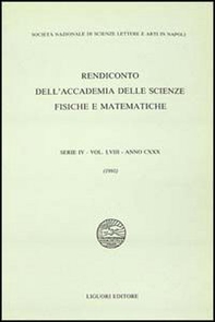 Rendiconto dell'Accademia delle scienze fisiche e matematiche. Serie IV - Librerie.coop