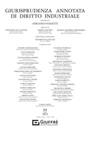 Giurisprudenza annotata di diritto industriale 2022 - Librerie.coop