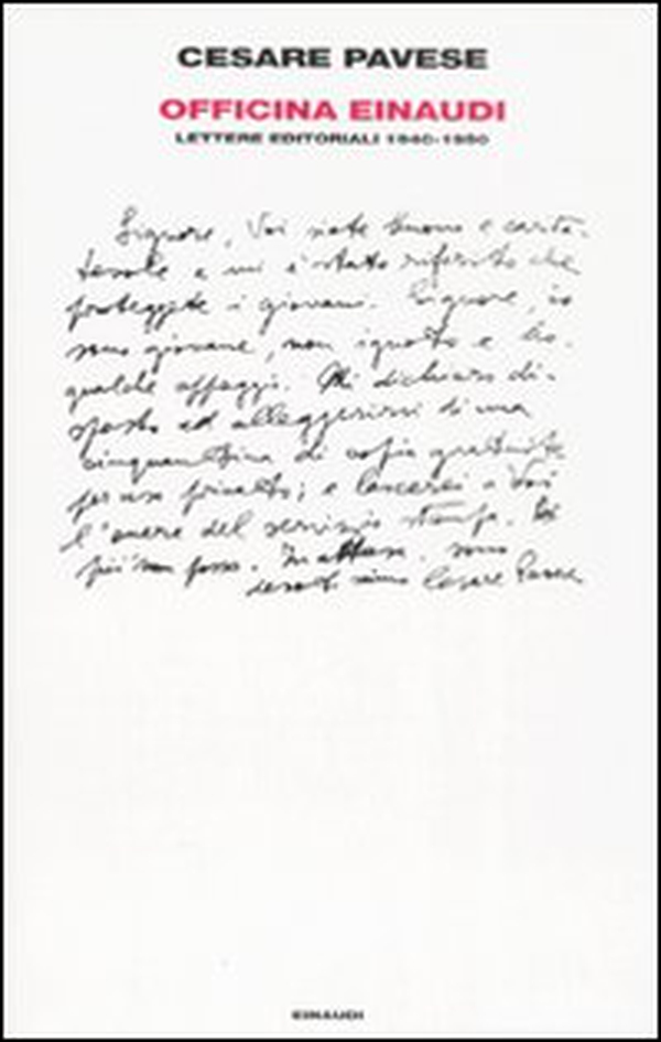 Officina Einaudi. Lettere editoriali 1940-1950 - Librerie.coop Officina Einaudi. Lettere editoriali 1940-1950 - Librerie.coop