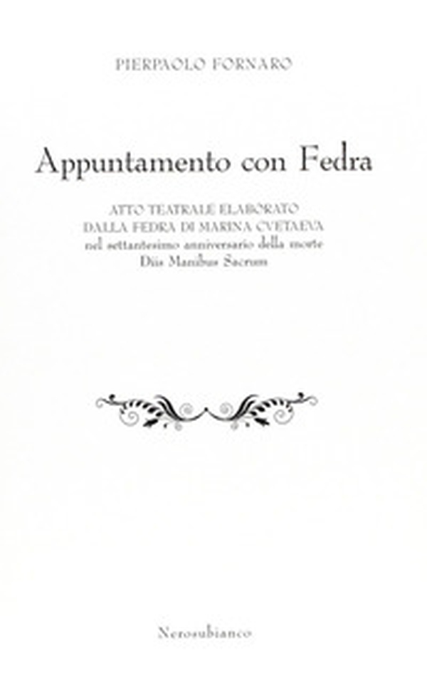 Appuntamento con Fedra - Librerie.coop Appuntamento con Fedra - Librerie.coop