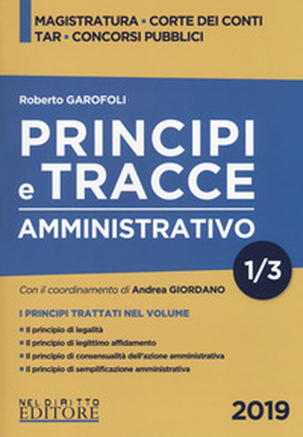 Principi e tracce. Amministrativo - Librerie.coop Principi e tracce. Amministrativo - Librerie.coop