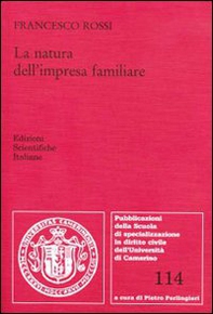 La natura dell'impresa familiare - Librerie.coop