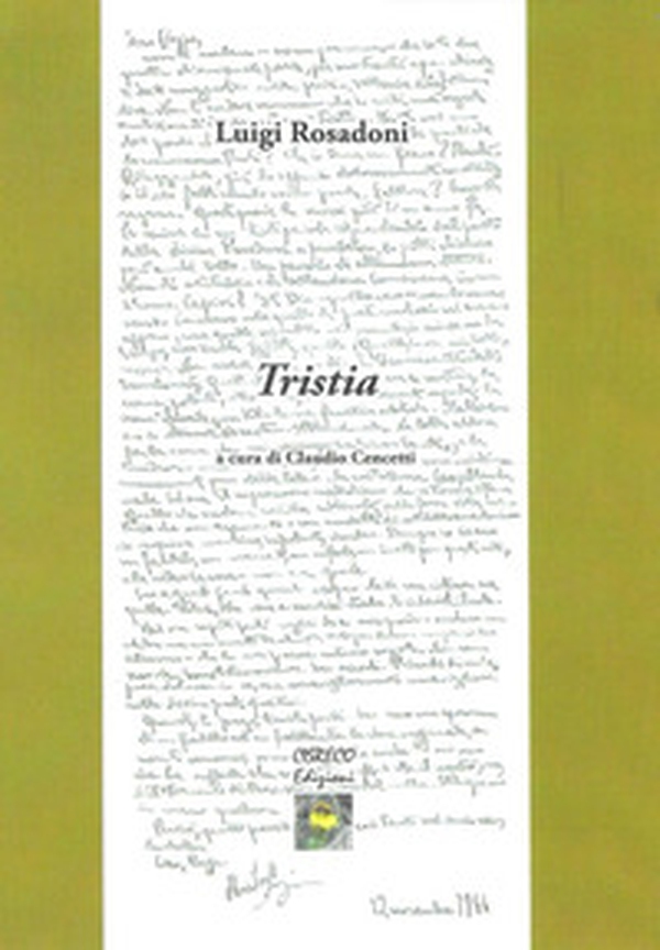 Tristia - Librerie.coop Tristia - Librerie.coop