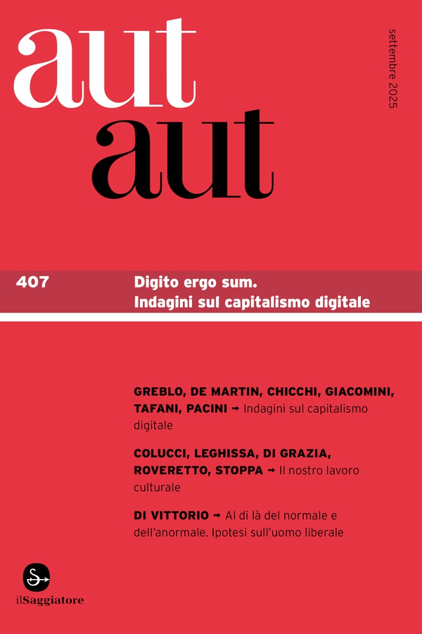 aut aut 407 - Librerie.coop aut aut 407 - Librerie.coop
