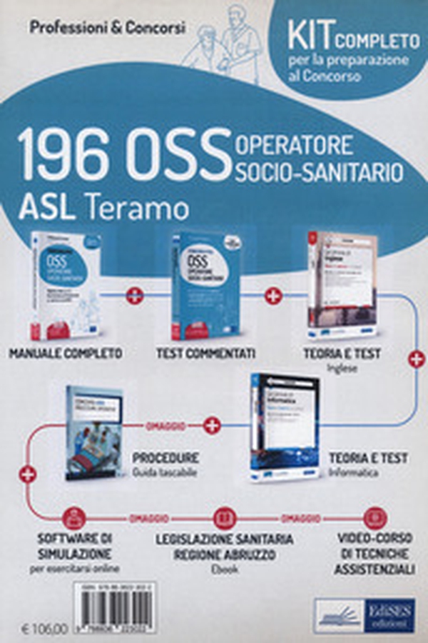 Kit concorso 196 OSS ASL Teramo - Librerie.coop Kit concorso 196 OSS ASL Teramo - Librerie.coop