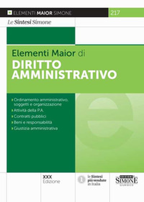 Elementi di diritto amministrativo - Librerie.coop Elementi di diritto amministrativo - Librerie.coop