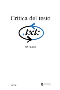 Critica del testo - Vol. 19\2 - Librerie.coop