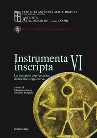 Instrumenta inscripta VI. Le iscrizioni con funzione didascalico-esplicativa - Librerie.coop