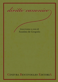 Diritto canonico - Librerie.coop