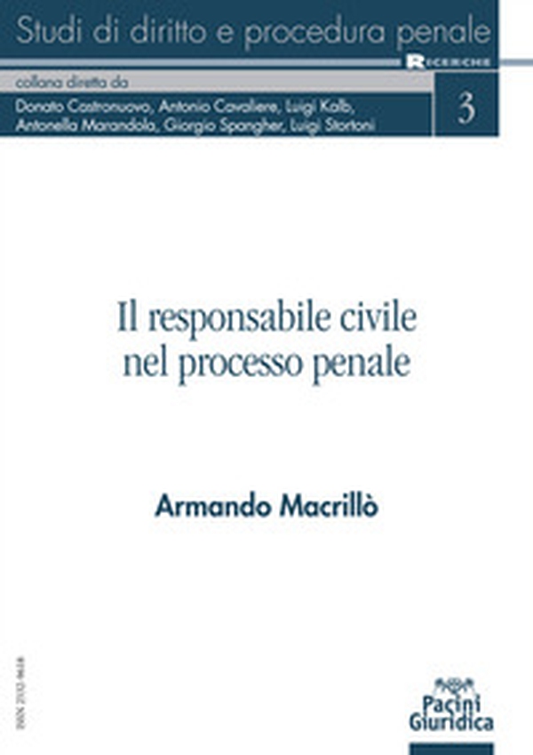 Il responsabile civile nel processo penale - Librerie.coop Il responsabile civile nel processo penale - Librerie.coop