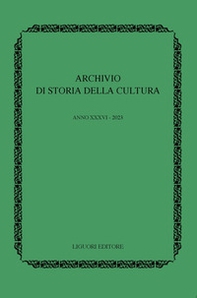 Archivio di storia della cultura - Vol. 36 - Librerie.coop