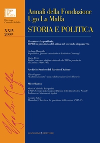 Annali della Fondazione Ugo La Malfa XXIV-2009 - Librerie.coop Annali della Fondazione Ugo La Malfa XXIV-2009 - Librerie.coop