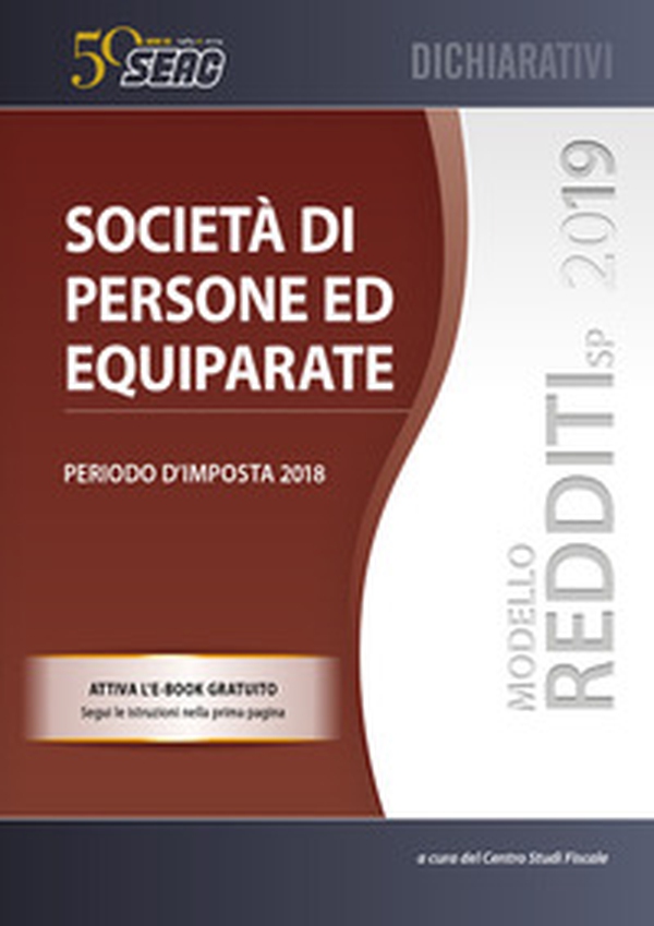 Modello redditi 2019. Società di persone ed equiparate - Librerie.coop Modello redditi 2019. Società di persone ed equiparate - Librerie.coop