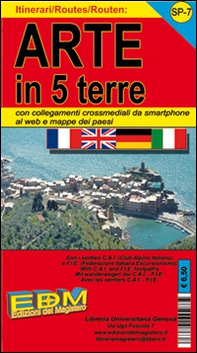 SP-7 carte 5 Terre. Carte dei sentieri di Liguria - Librerie.coop