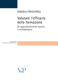 Valutare l'efficacia della formazione. Un approfondimento teorico e metodologico - Librerie.coop