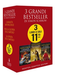 3 grandi bestseller di Simon Scarrow: L'armata invincibile-Per la gloria dell'impero-La spada dell'impero - Librerie.coop 3 grandi bestseller di Simon Scarrow: L'armata invincibile-Per la gloria dell'impero-La spada dell'impero - Librerie.coop