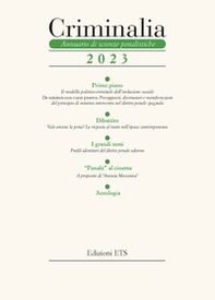 Criminalia. Annuario di scienze penalistiche - Librerie.coop