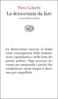 La democrazia da fare - Librerie.coop