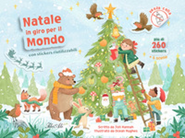 Natale in giro per il mondo. Con adesivi - Librerie.coop