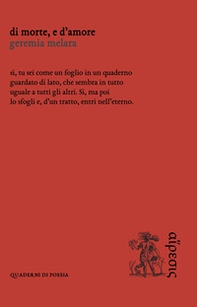 Di morte, e d'amore - Librerie.coop