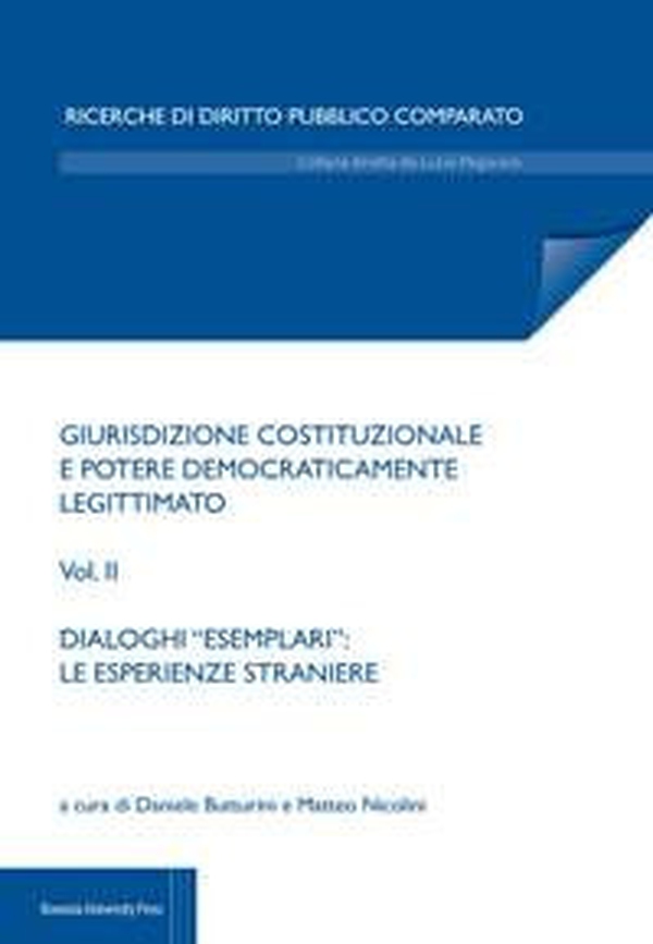 Giurisdizione costituzionale e potere democraticamente legittimato - Librerie.coop Giurisdizione costituzionale e potere democraticamente legittimato - Librerie.coop