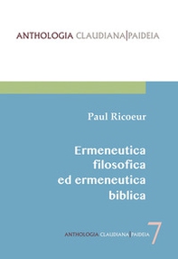 Ermeneutica filosofica ed ermeneutica biblica - Librerie.coop