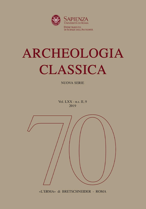 Archeologia Classica, n.s. II, 9, vol. 70, 2019 - Librerie.coop