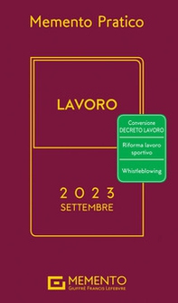 Memento lavoro 2023 - Librerie.coop