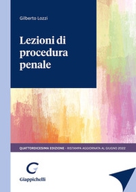 Lezioni di procedura penale - Librerie.coop Lezioni di procedura penale - Librerie.coop