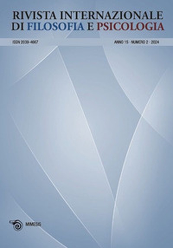Rivista internazionale di filosofia e psicologia - Vol. 2 - Librerie.coop Rivista internazionale di filosofia e psicologia - Vol. 2 - Librerie.coop